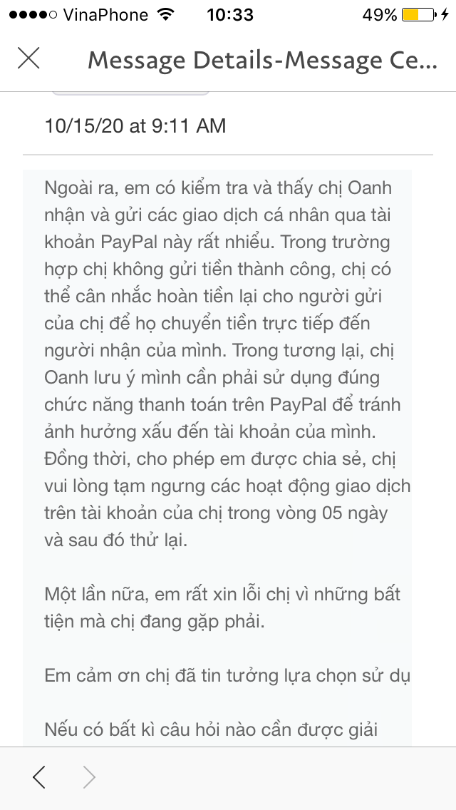 TIP cách gặp support Paypal người Việt