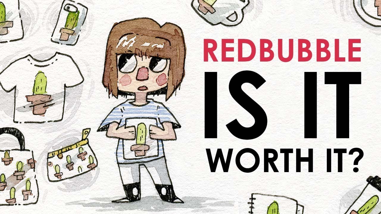 cách kiếm tiền với Redbubble