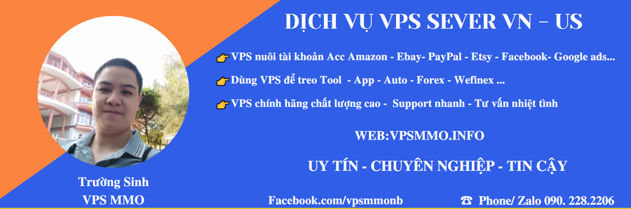 Cung cấp các loại VPS Việt Nam và US dành cho dân MMO giá rẻ cạnh tranh hỗ trợ nhanh