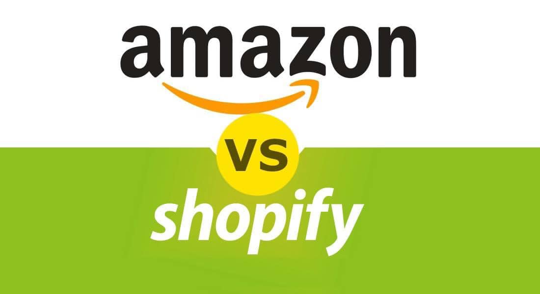 so sánh Shopify và Amazon
