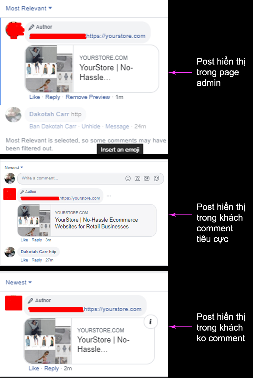 Cách chặn comment tiêu cực trên Page Facebook