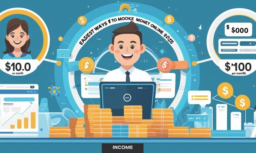 Từ con số 0 đến $1,000/tháng: Lộ trình kiếm tiền online đơn giản nhất