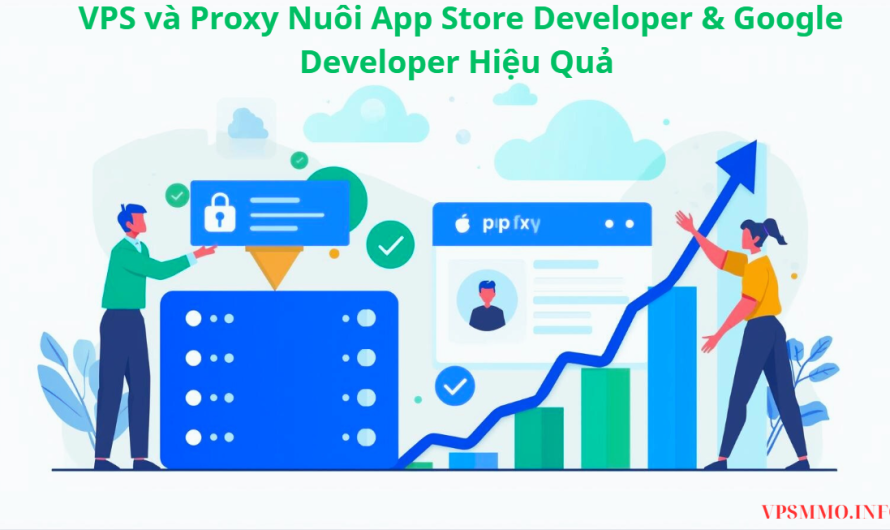 VPS & Proxy Reg Nuôi App Store Developer & Google Developer Hiệu Quả, Bảo Mật